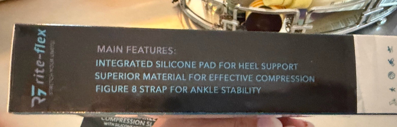 Rite-Flex 3-in-1 Ankle Compression Sleeve in size Medium