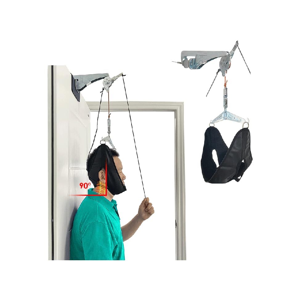 Neck Stretcher Cervical Traction Device Neck Pain Relief Hammock For Home Use