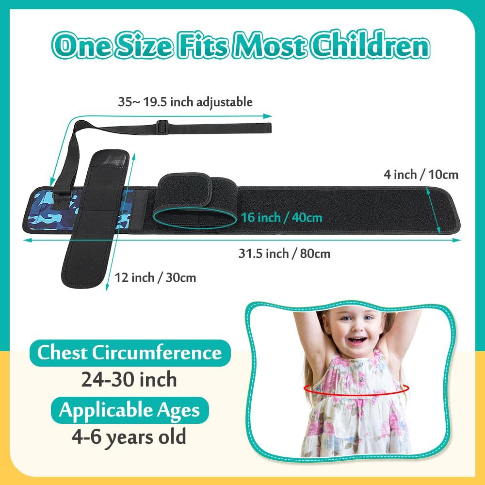 Pediatric Shoulder Immobilizer Kids Arm Sling for Shoulder Injury Dislocated