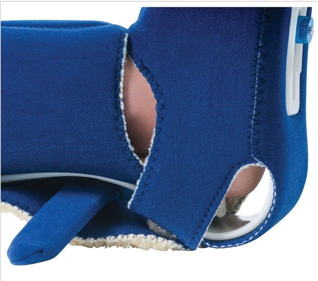 Comfy Splints Comfy Boot with Fleece lined Headliner cover – Adult, Dark Blue