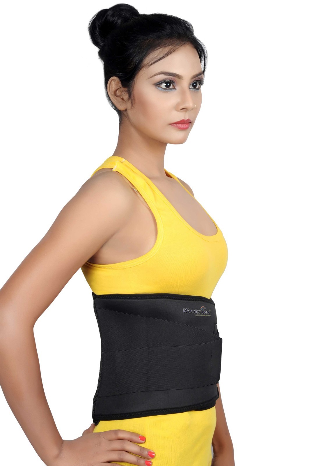 Breathable adjustable Double Pull Belt Lumbar Lower Back Support Brace All Sizes