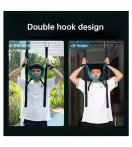Hanging Neck Stretcher Cervical Traction Device Head Brace Support Pain Relief