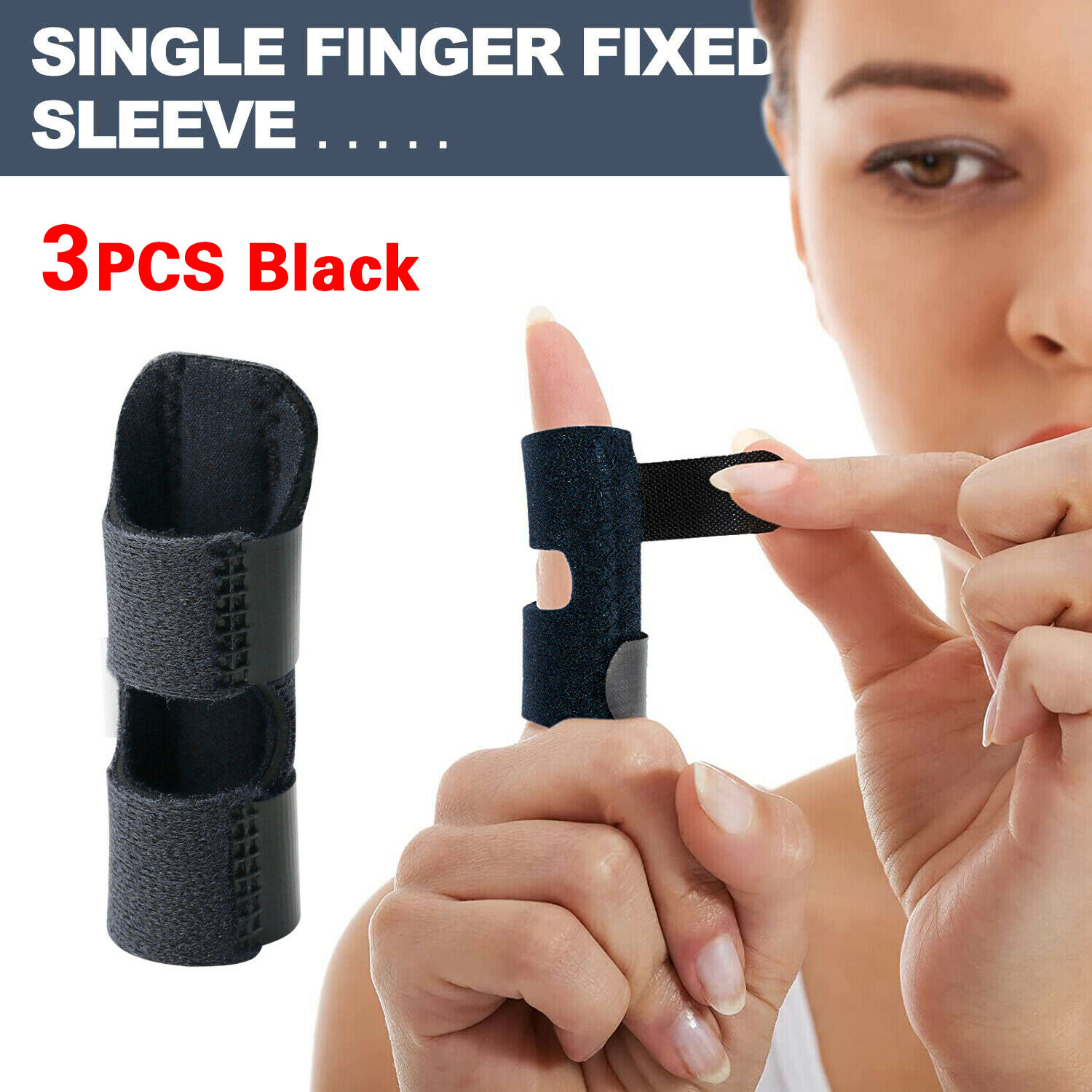 Adjustable Trigger Finger Splint Support Brace Fracture Recovery Fix Relief Pain