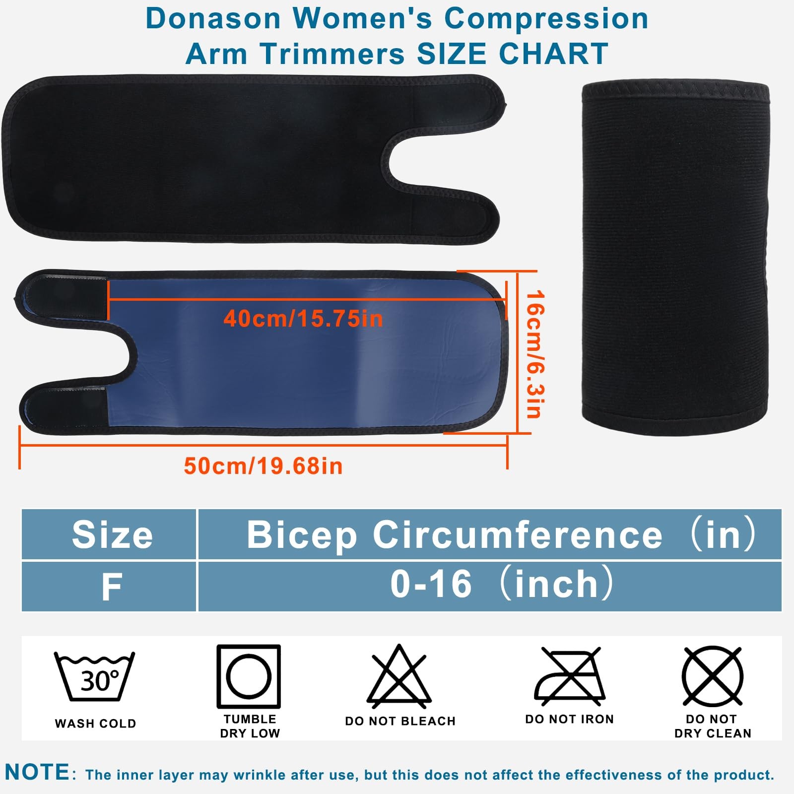 Sauna Upper Arm Trimmer Wraps for Women Weight Loss Sweat Slimmers Bands Arm …