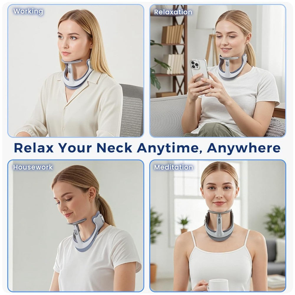 Posture Corrector for Neck & Cervical Spine Alignment – 360° Adjustable1444
