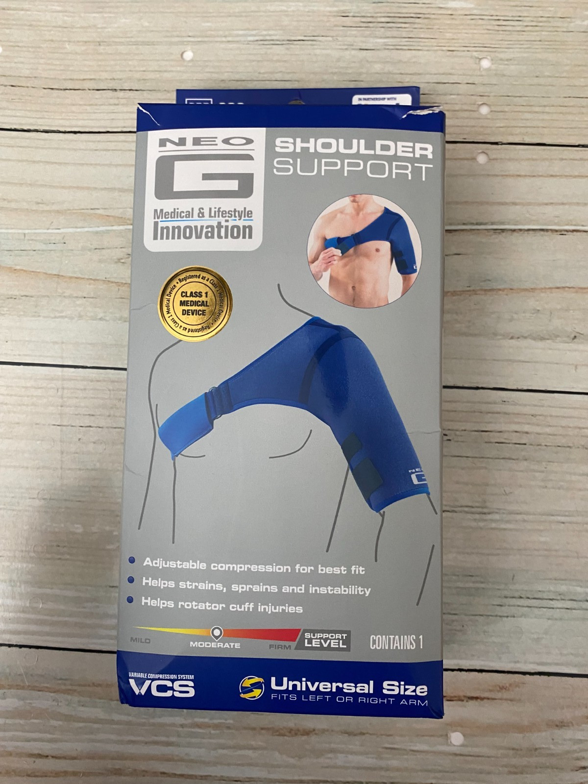 Neo-G Shoulder Brace Support – Rotator Cuff, Dislocated, Arthritis, Pain