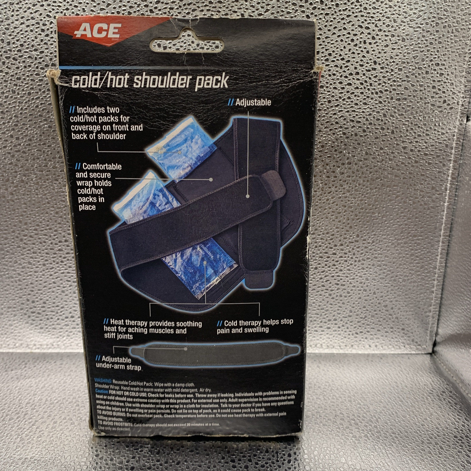 ACE ADJ Reusable Shoulder Wrap Therapy & Under-arm Strap Only For These 2 Parts