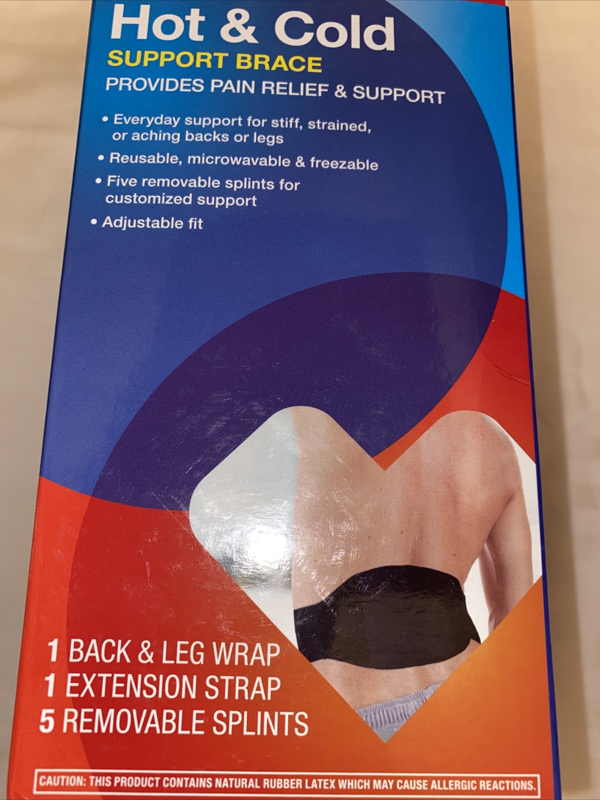 Hot & Cold Support Brace Lower Back & Leg CVS Health
