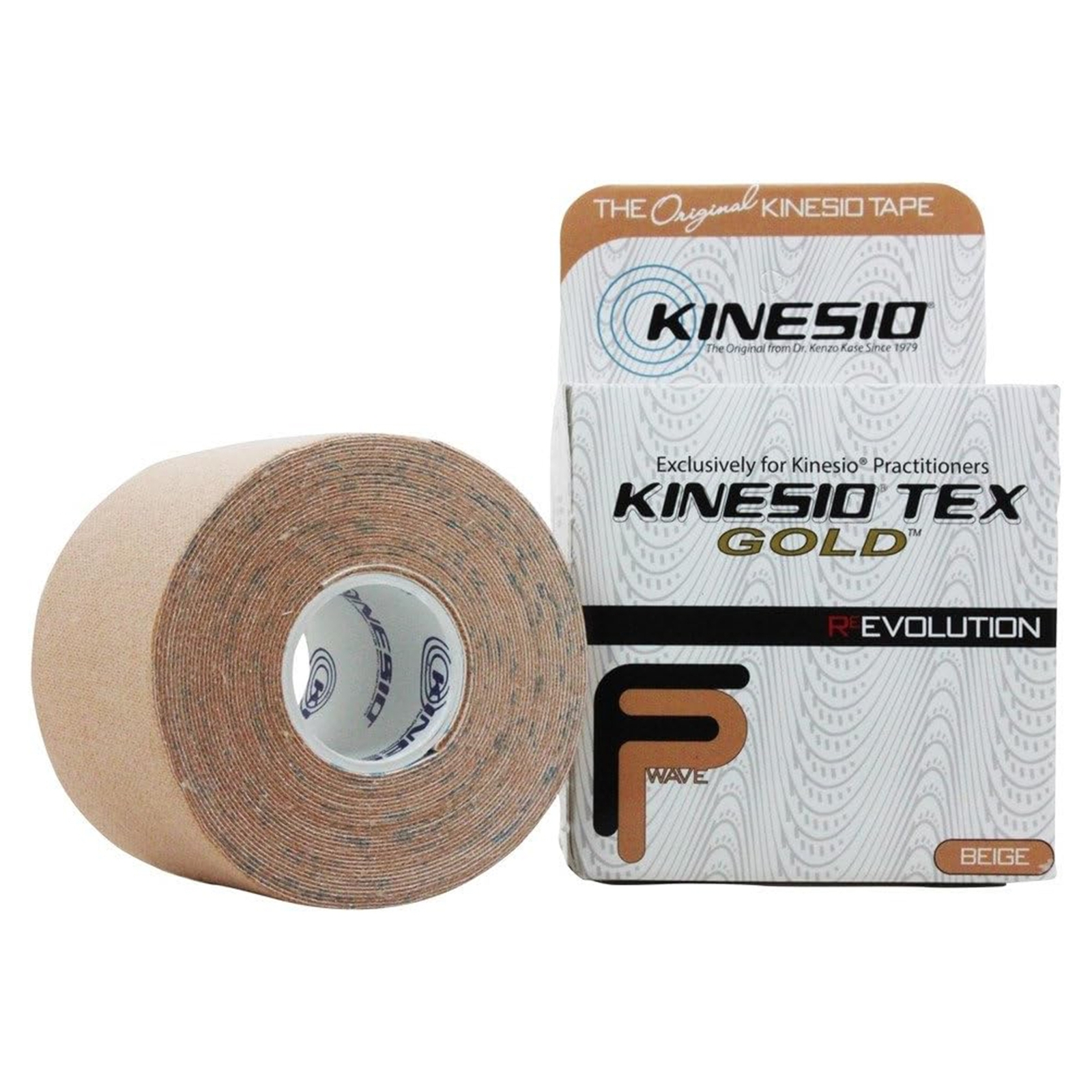 Kinesio Tex Gold FP Kinesiology Tape 2″ x 5.5 Yd Water Resistant 24-4870