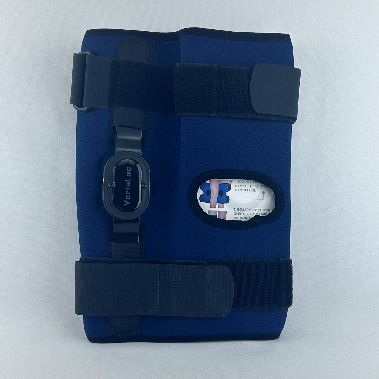 Vertaloc Dynamic Knee Brace Model USD601DKB Size Large L1833 Blue Knee 20″- 23″