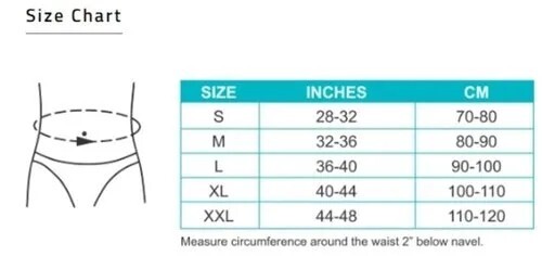 Single Hernia Support Belt Left Side
