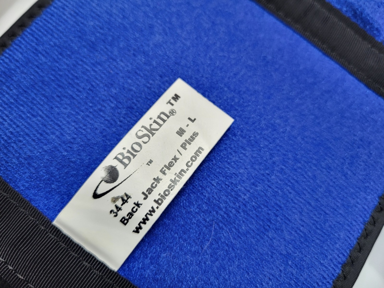 BioSkin Back Jack Flex Lumbar Spinal Cinching Brace System Size M / L 34-44