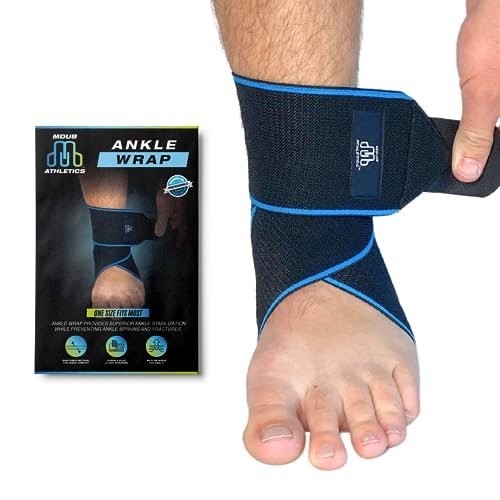 MDUB Ankle Support Wrap 1 Pack – Achilles & Plantar Fasciitis Pain Relief Brace