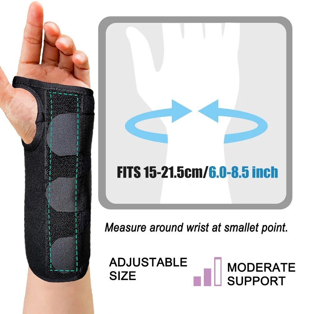 Wrist Brace Support for Carpal Tunnel Arthritis Tendonitis Right Hand