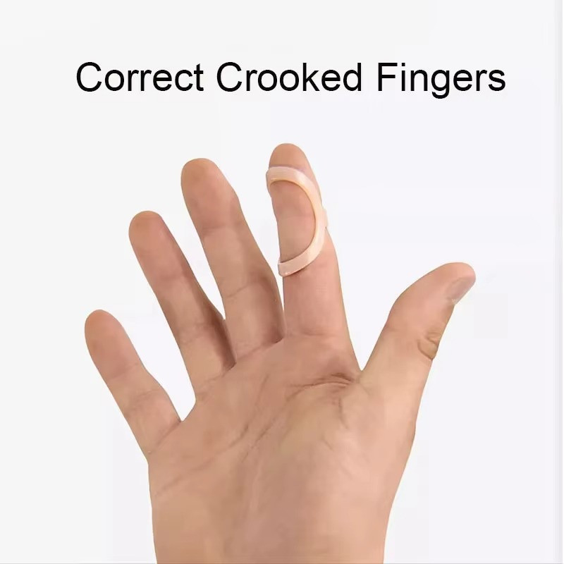 5PCS Oval Finger Splints Trigger Finger Kit for Size 2,3,4,5,6,7,8,9,10,11,12 US