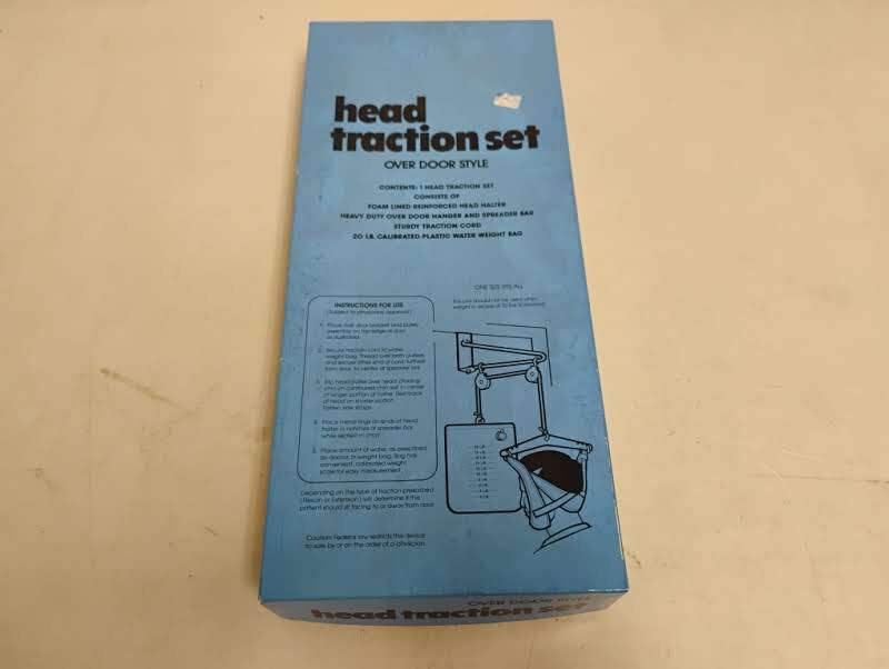 Vintage Over Door Style Head Traction Set – New Old Stock