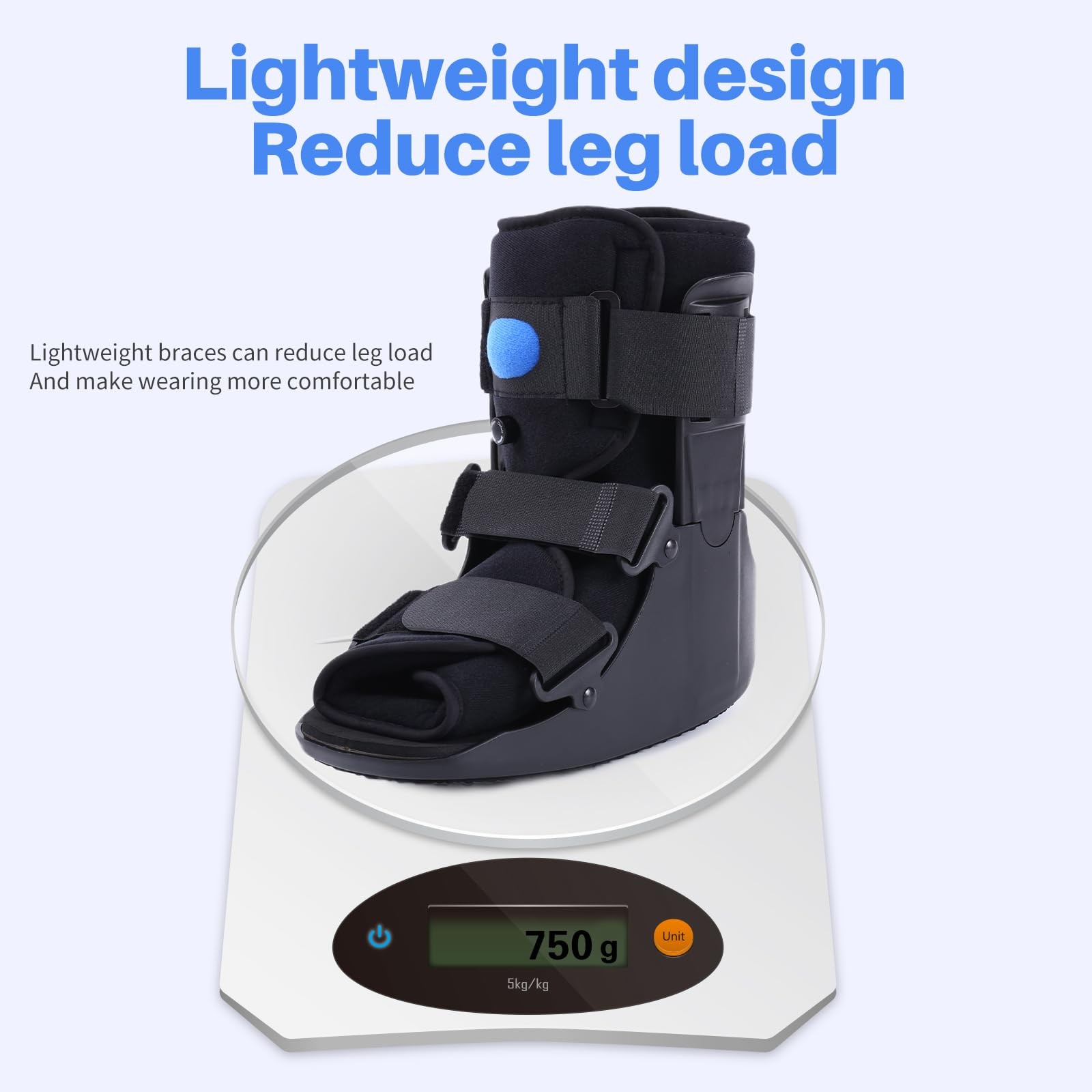Inflatable Walking Boot, Air Cam Walker Fracture Boot Orthopaedic boot for Sprai