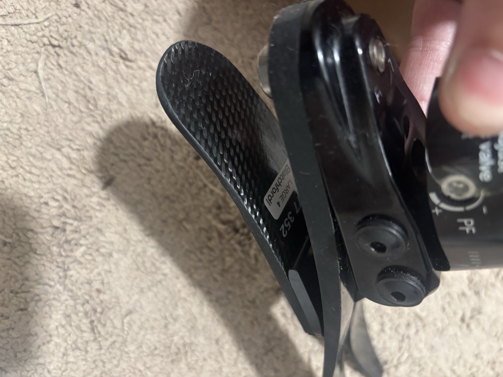 Endolite Blatchford Echelon Prosthetic Right Foot Size 27 / Cat 4 Carbon Fiber