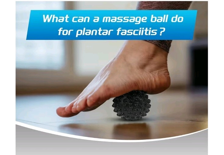 Planter Fasciitis Night Sock With Massage Ball Size Medium