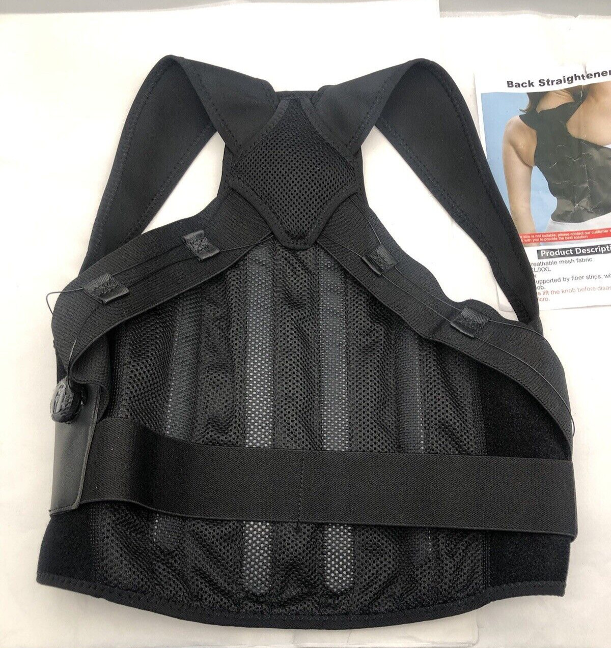 Eambond Adjustable 2 in 1 Back Brace and Posture Corrector for Men & Women*READ