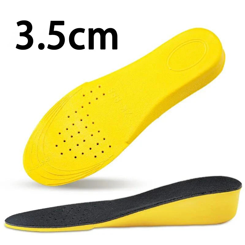 2Pcs/4Pcs New Comfortable Shock-absorbing Insole 1.5-3.5cm Height-increasing Ins