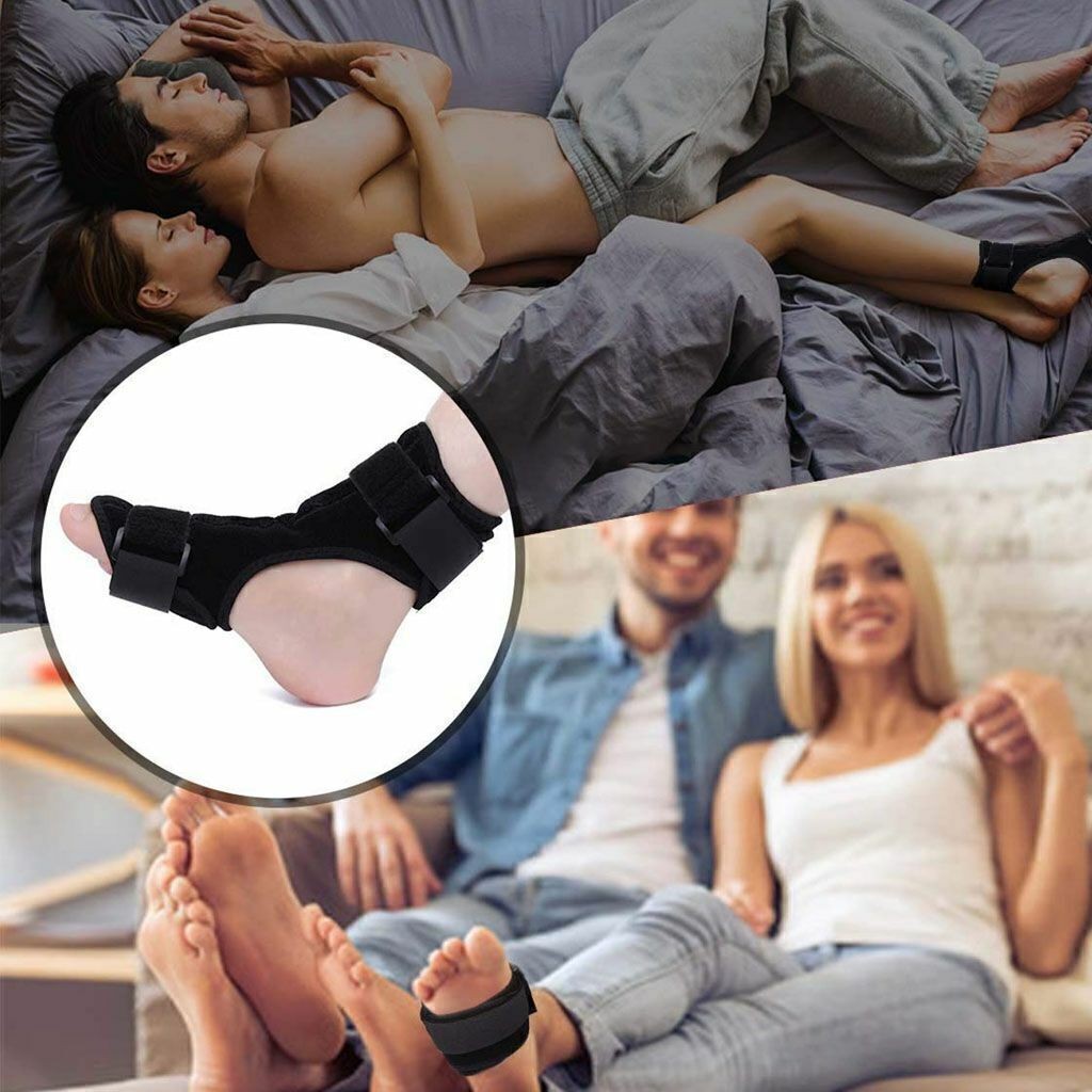 Plantar Fasciitis Night Splint Adjustable Foot Brace Drop Support Pain Relief
