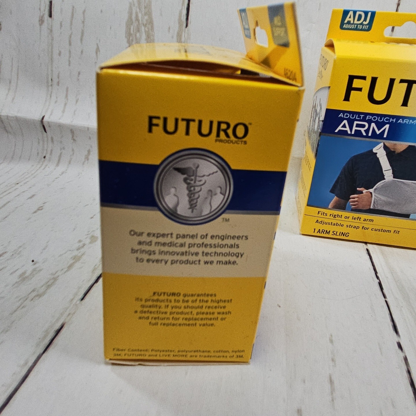 Lot Of 2 – FUTURO Adult Pouch Arm Sling Right/Left Mild Support Adjust To Fit 3M