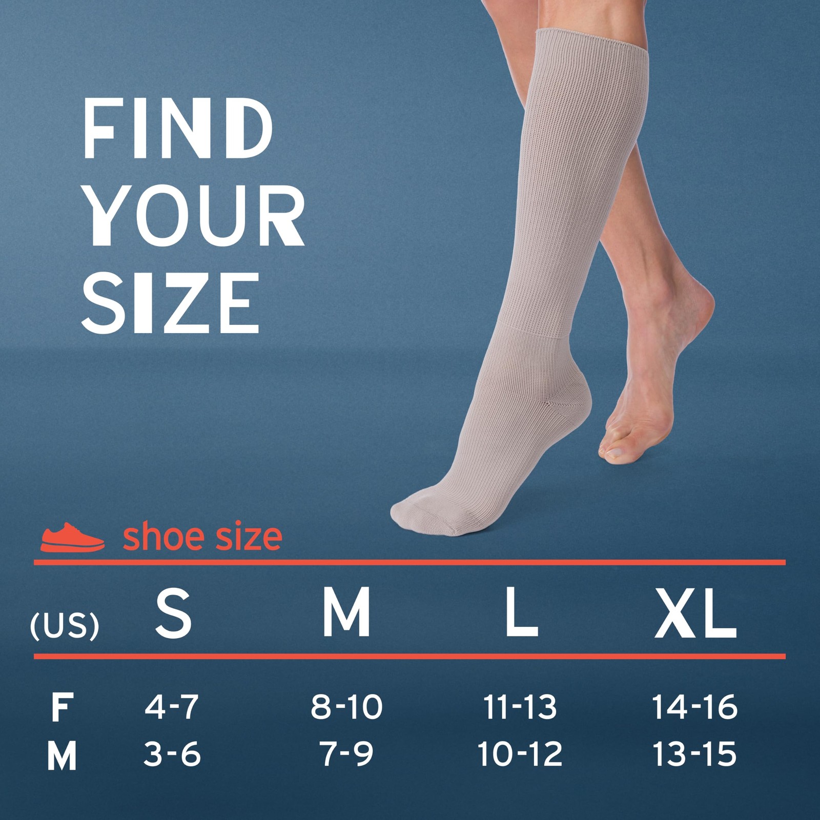 JOBST FarrowHybrid ADI Compression Liner 20-30 mmHg Knee High