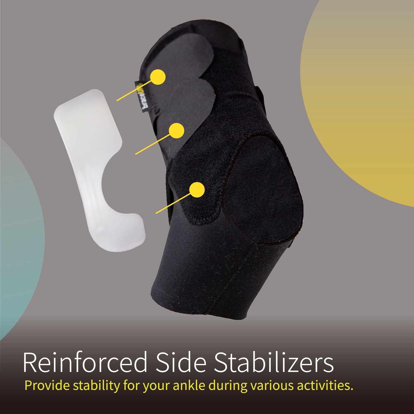 BraceUP Ankle Brace – Relieve Pain, Enhance Stability for Foot Pain, Sprained…
