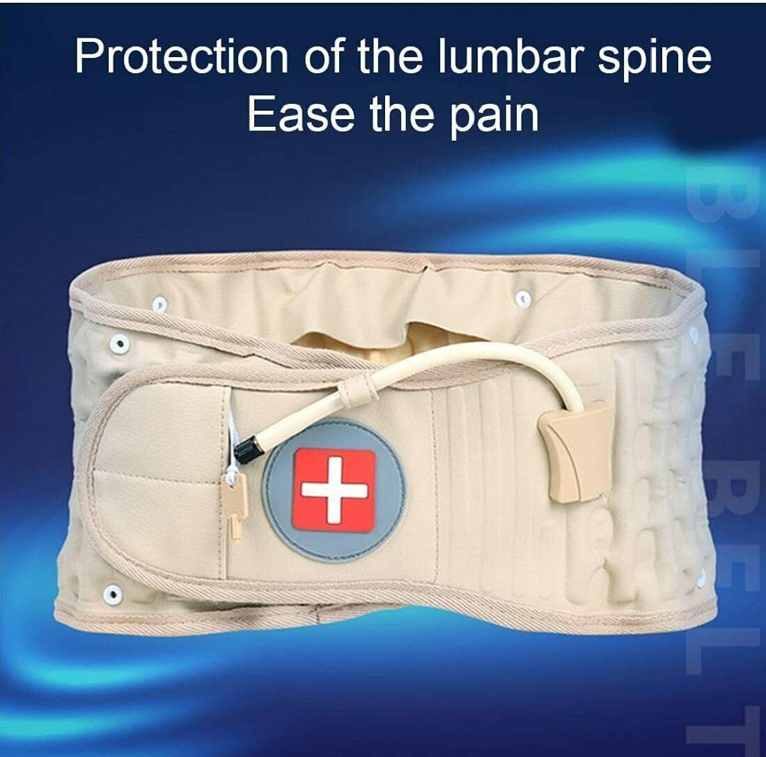 2026 New Adjustable Decompression Belt Back Brace Lumbar Spinal Support Home Use