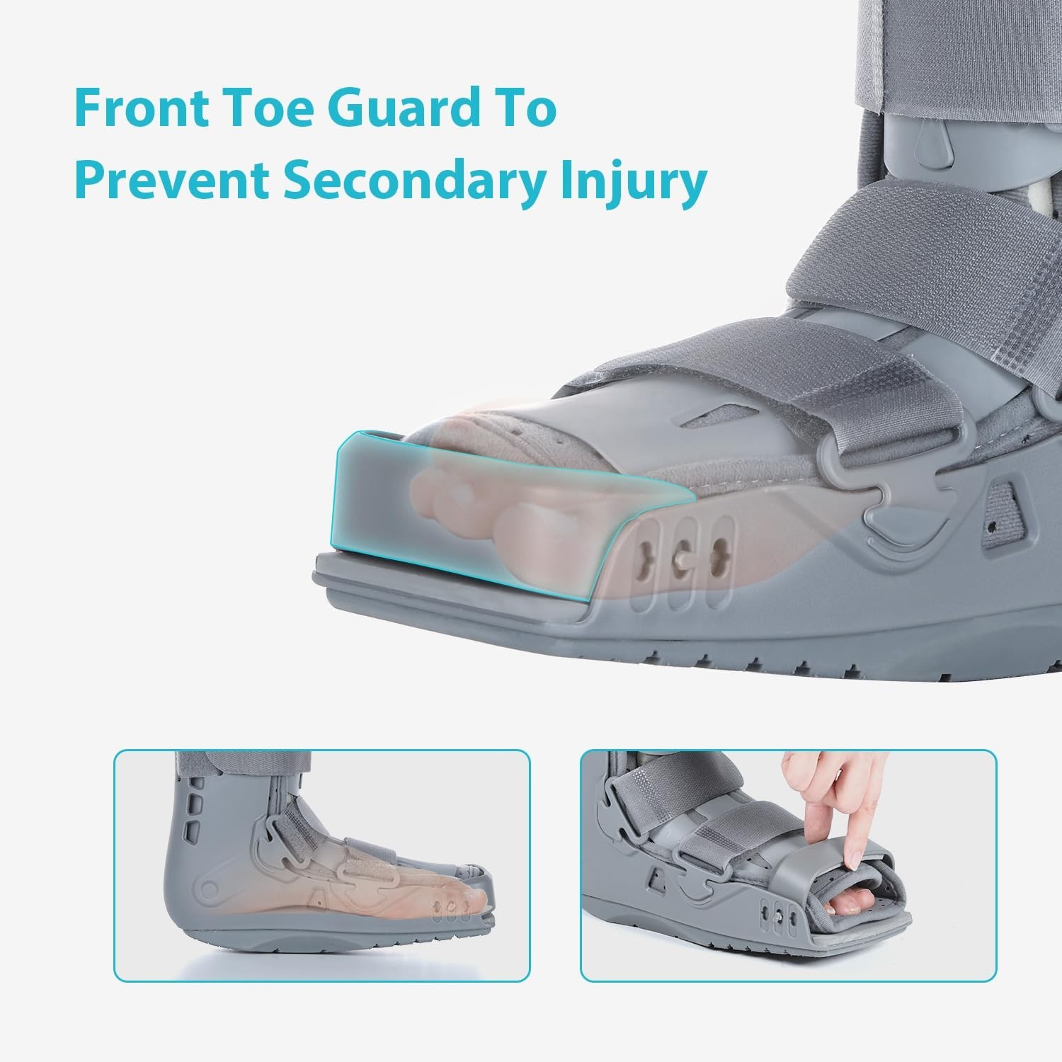 KD Walking Boot: Short Air Walker Boot for Foot and Ankle Fracture Recovery -…