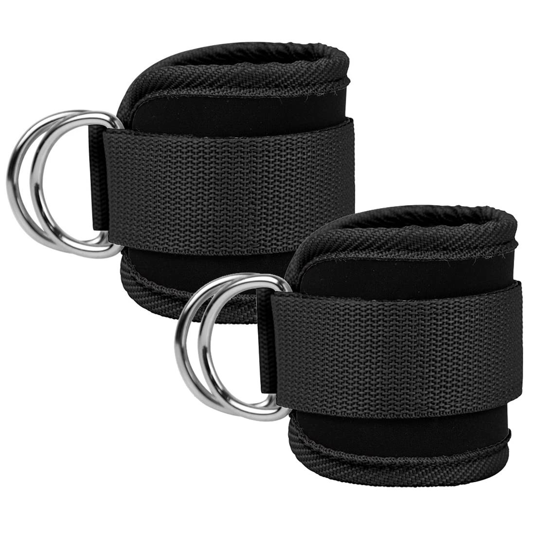 Ankle Straps Ankle Resistance Bands Wrist Cuffs Padded Straps Adjustable Fitness
