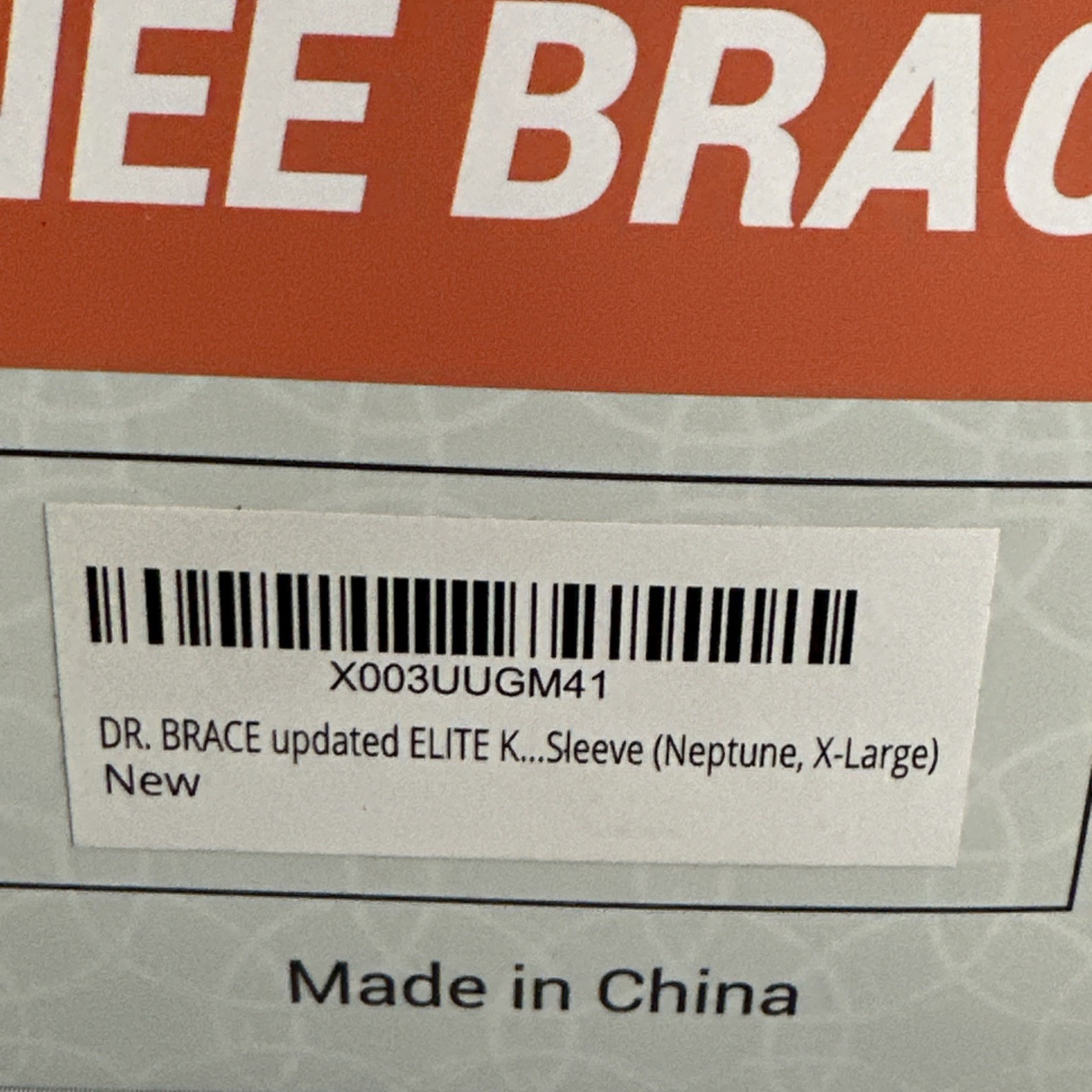 Dr Brace Performance Level 3 Game Changing Knee Brace X Large XL Free Shipping
