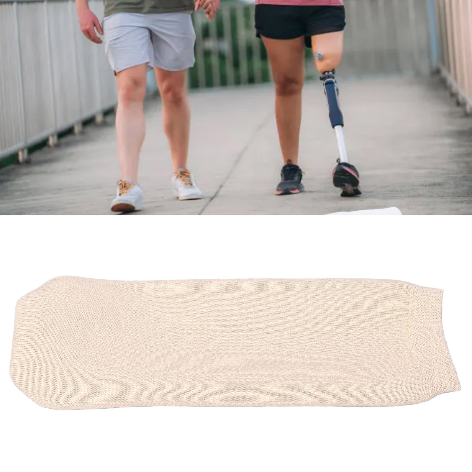 High Elasticity Gel Prosthetic Sock Reduce Friction For Lower Limb Excellent