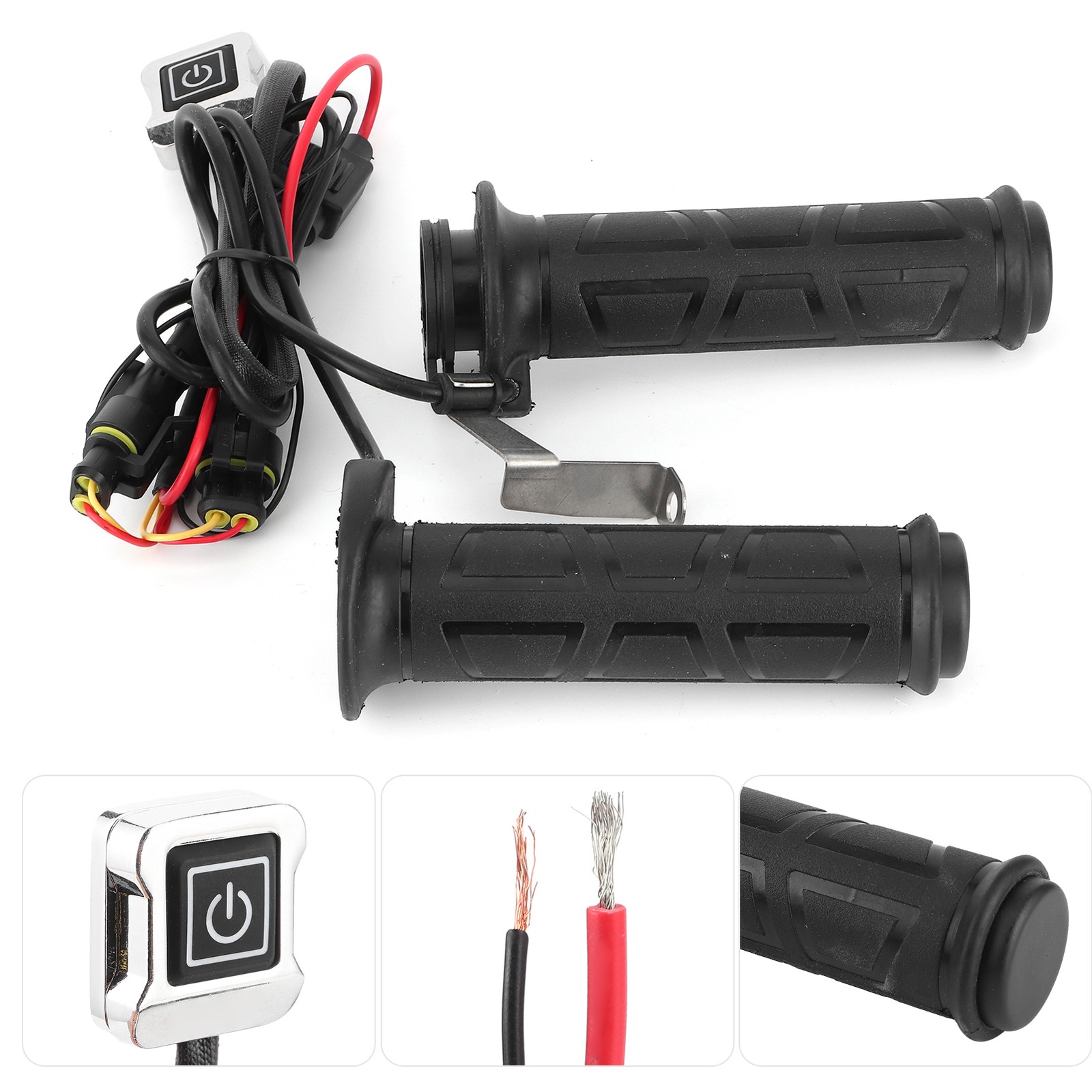 Universal 7/8in Motorcycle Heating Handle With 3 Adjustable Temperature Lev EPBZ