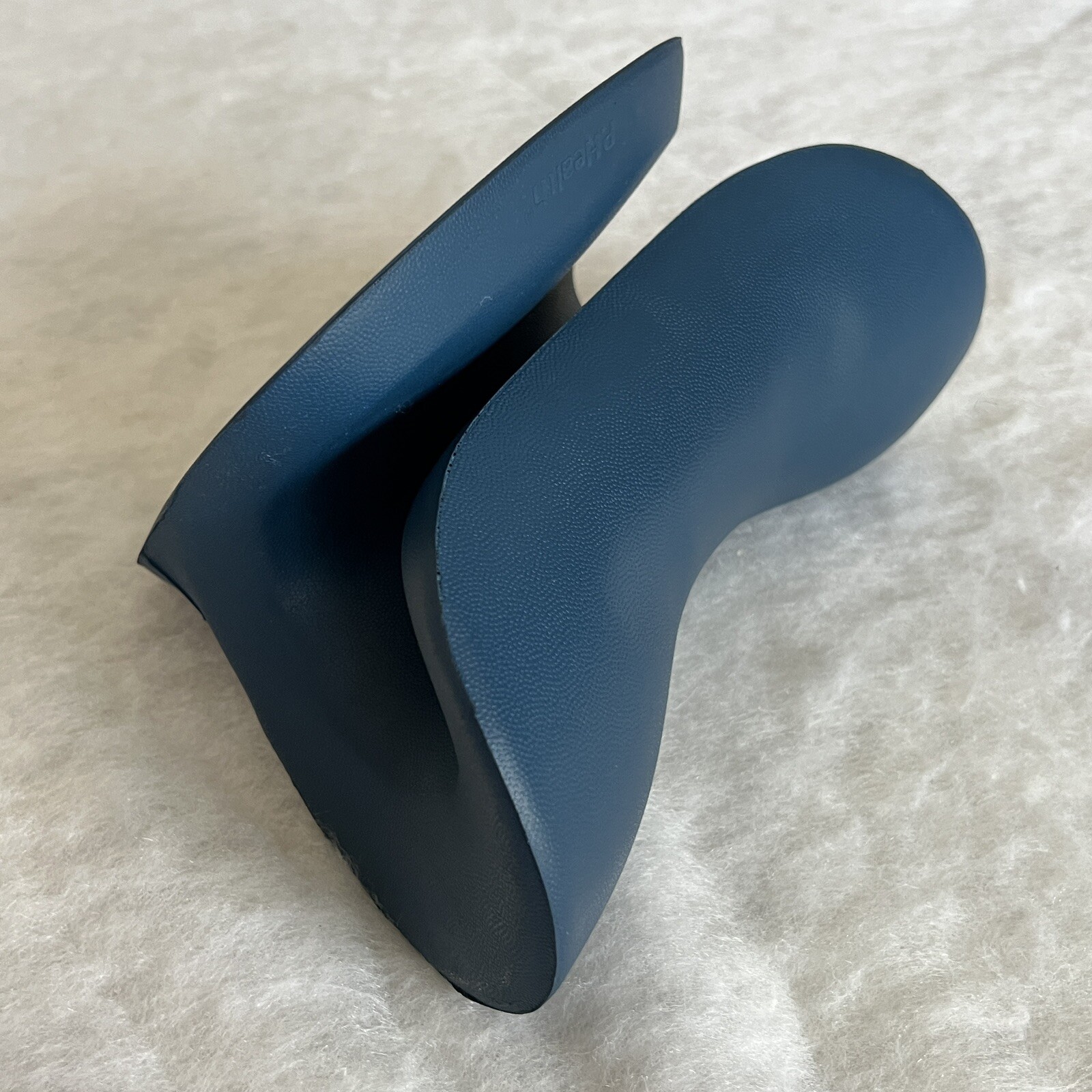 P. HEALTH NECK & SHOULDER RELAXER CHIROPRACTIC MEMORY FOAM PILLOW DARK BLUE