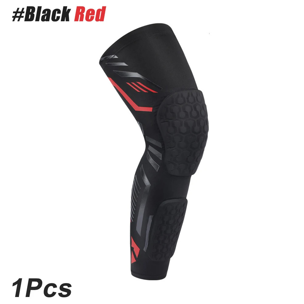 1PCS Knee Calf Padded Compression Leg Sleeve Thigh Sports Protective Gear Shin B