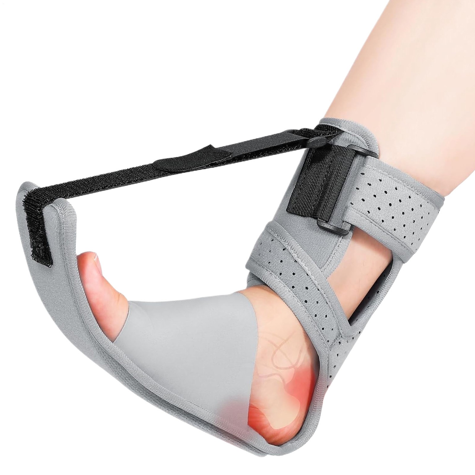 Plantar Fasciitis Night Splint Drop Foot Pain Relief Ankle Brace Support Strap