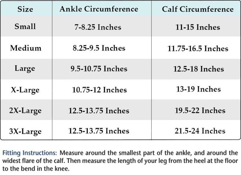 Graduated Medical Stockings Class II Varicose Veins Knee High Compression Socks