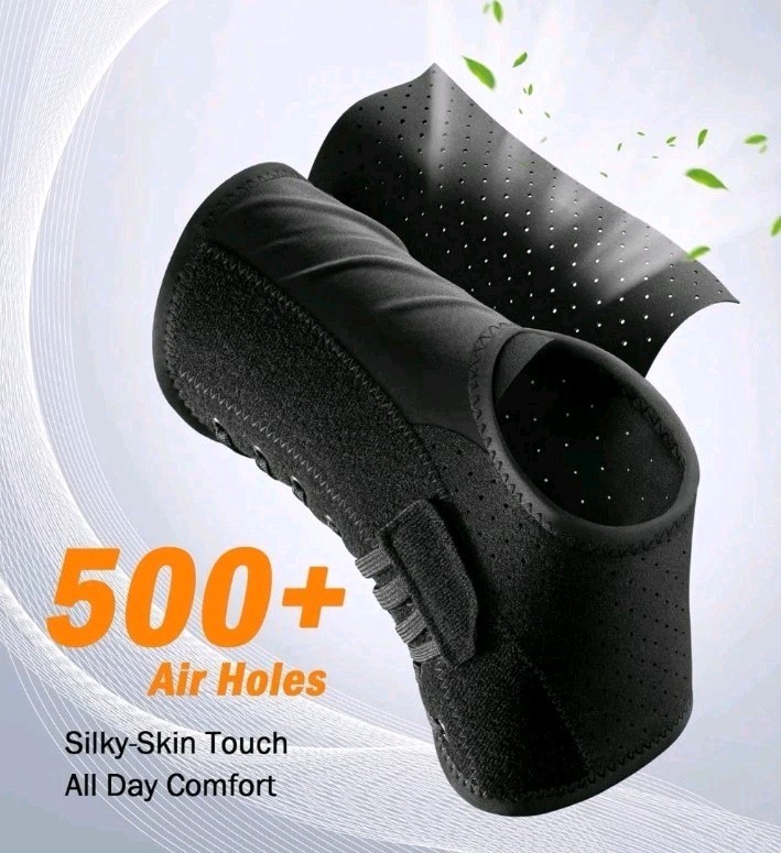 WHCOOL Slim-Fit Ankle Brace for Sprained Ankle, Quick Lace Up Ankle Support Sz L