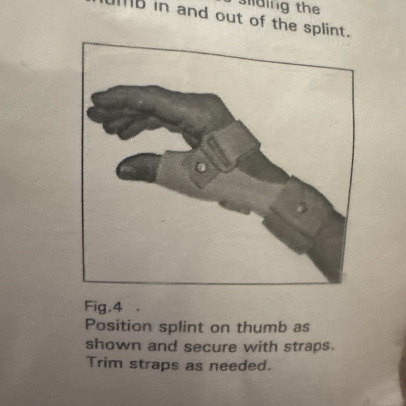 3PP ThumSaver CMC Long Medium Thumb Splint Brace