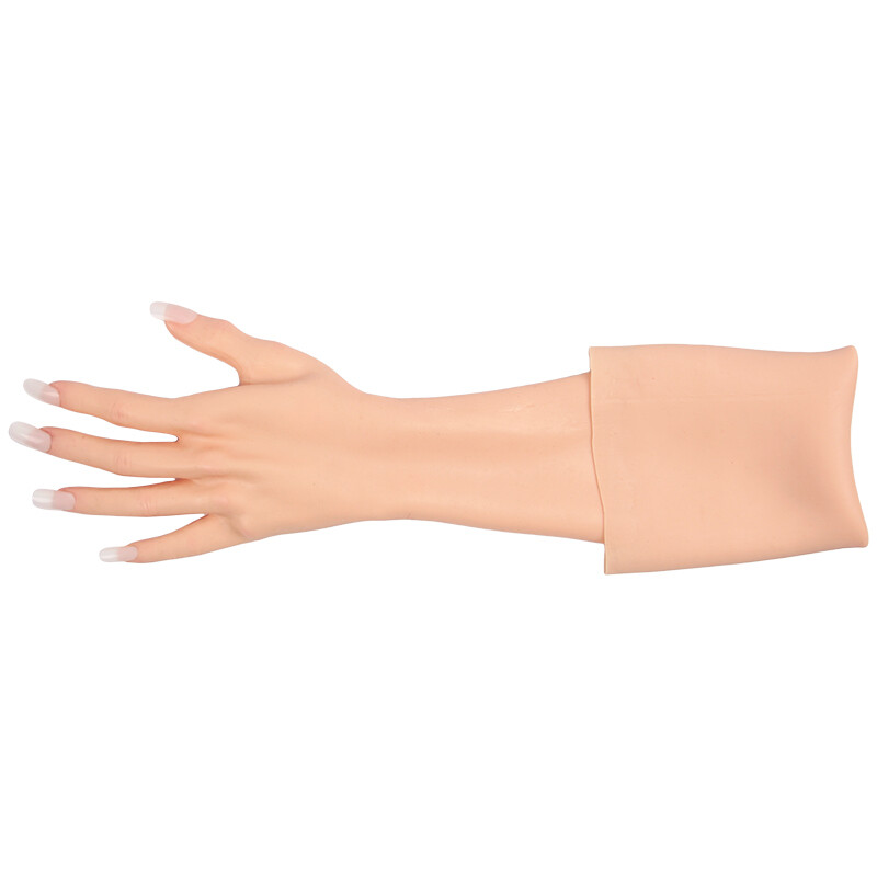 KnowU Silicone Hand Sleeve Highly Simulated Skin Cover Scars Jewelry Display