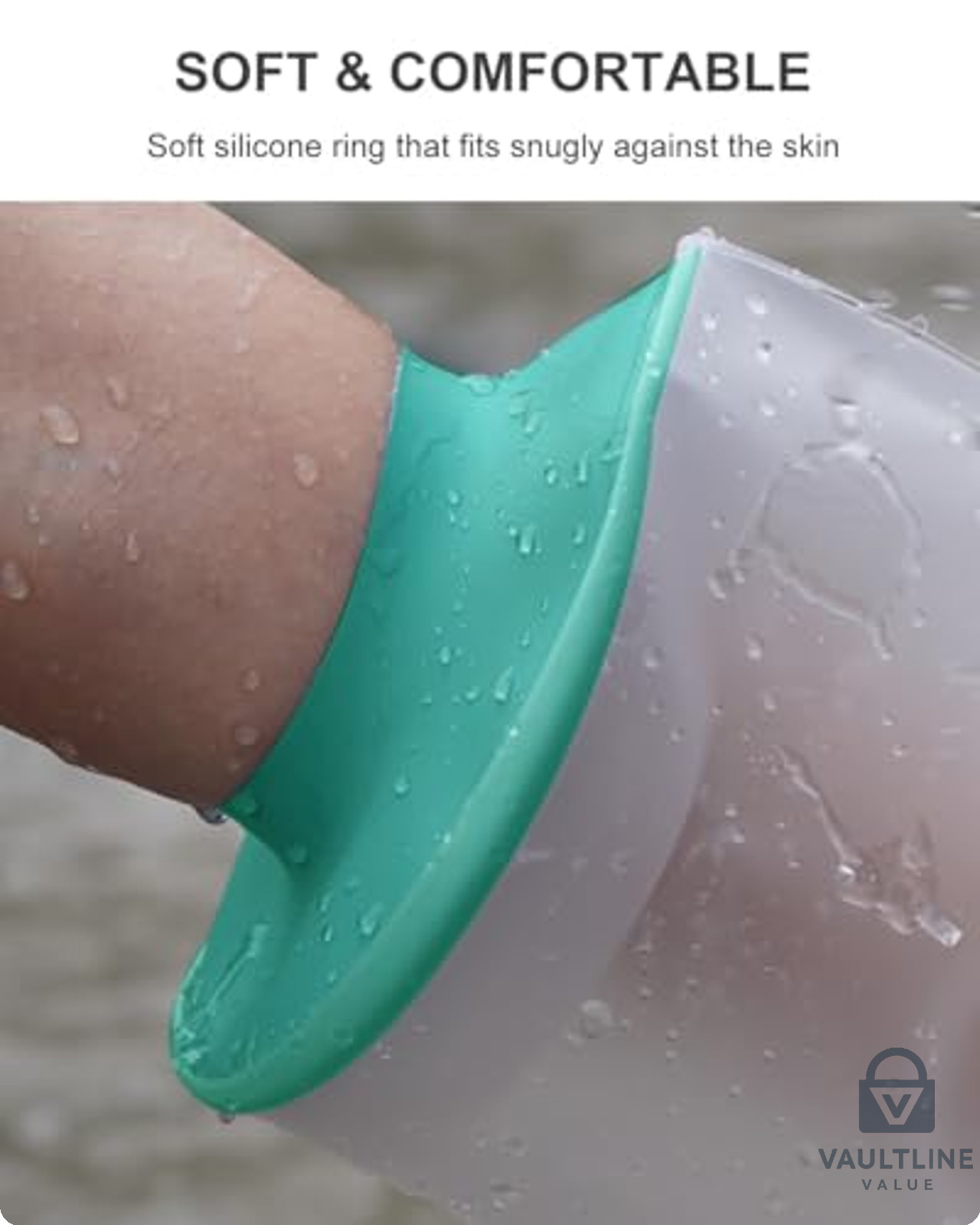 Waterproof Arm Cast Cover for Shower – Reusable Silicone Protective Sleeve