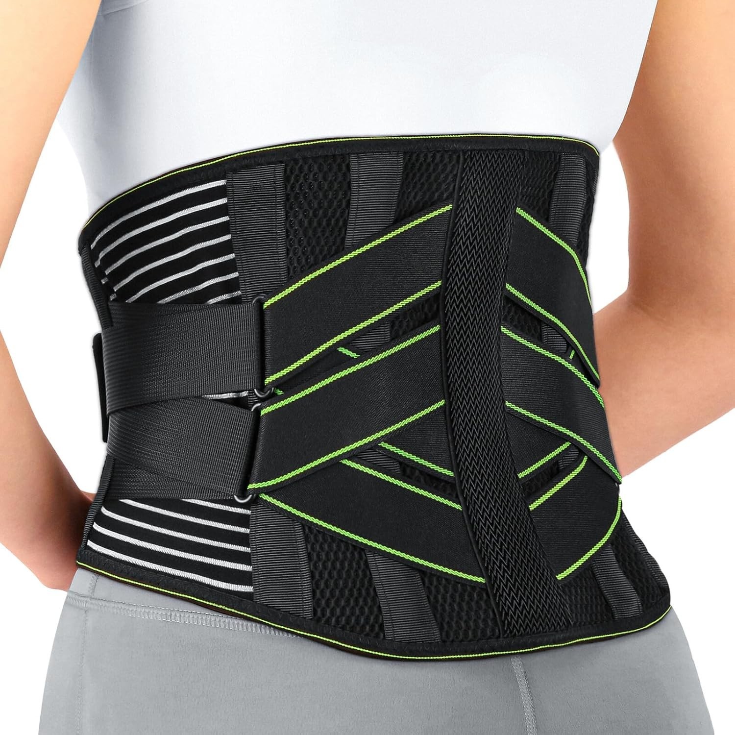 Back Brace for Lower Back Pain Relief for Women/Men with Lumbar Pad, Back Sup…