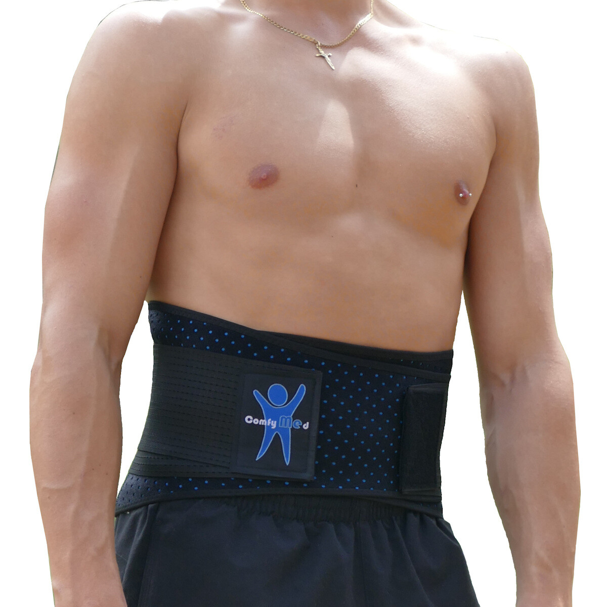 ComfyMed® Advanced Back Brace CM-AB18 Lower Back Pain Relief Support Belt