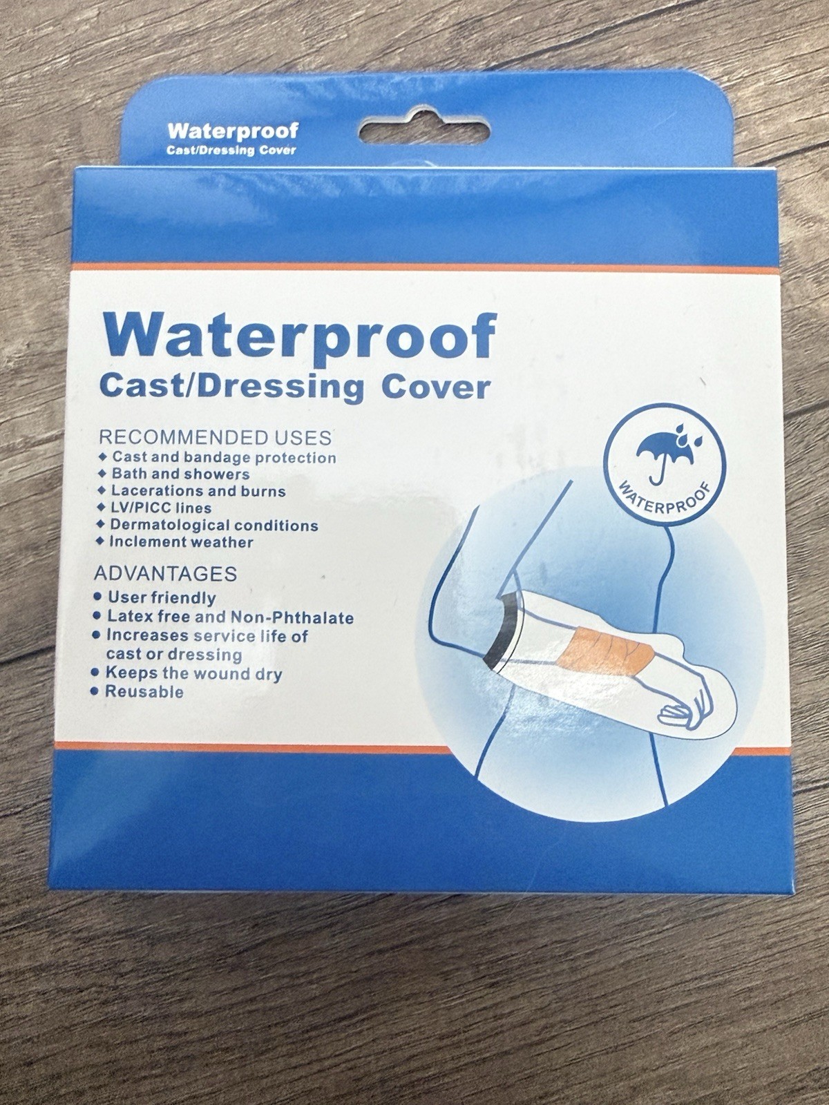 Waterproof Full Arm Cast Cover – Shower Protector