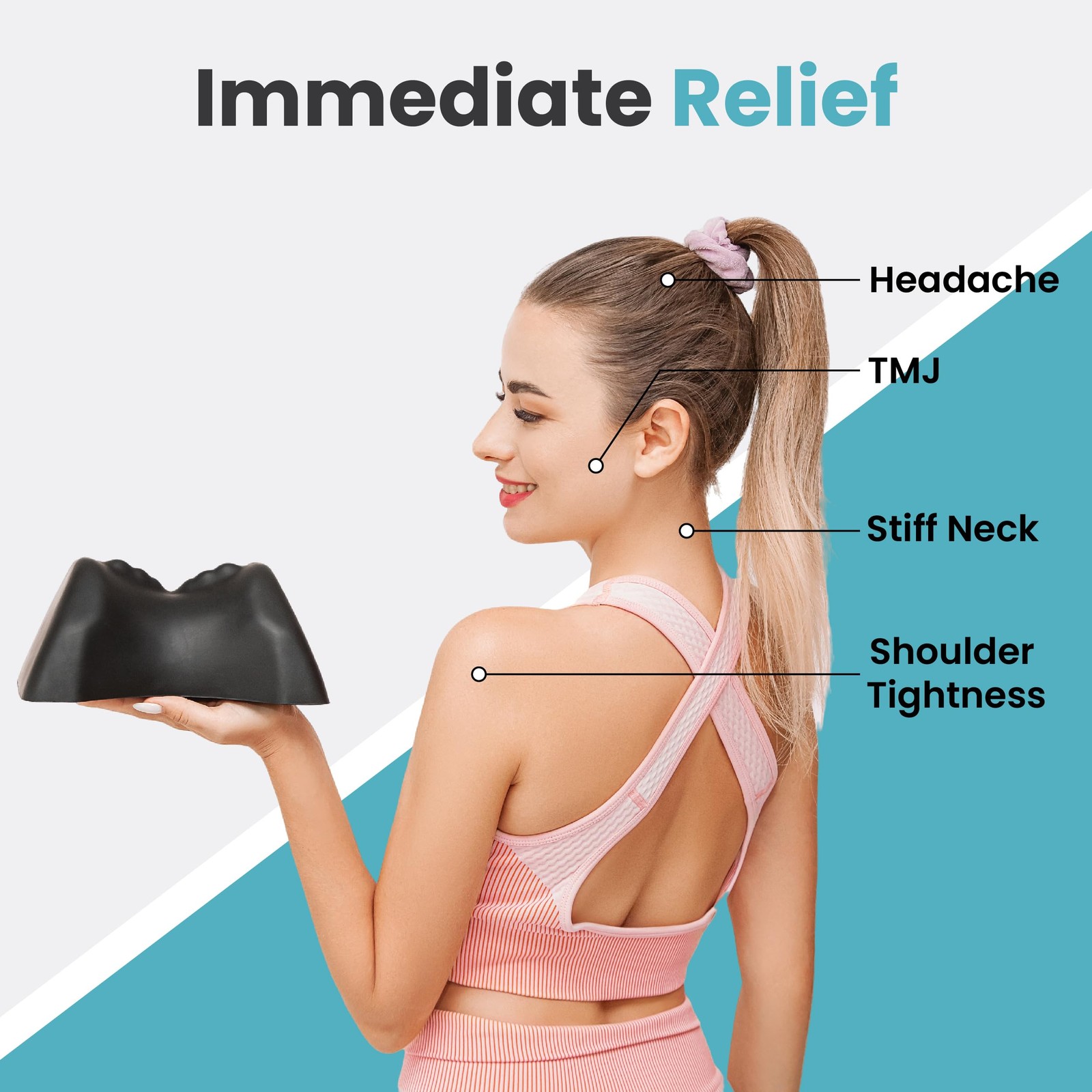 Occipital Release Tool, Cervical Traction Pillow for Pivtol Therapy, TMJ Reli…