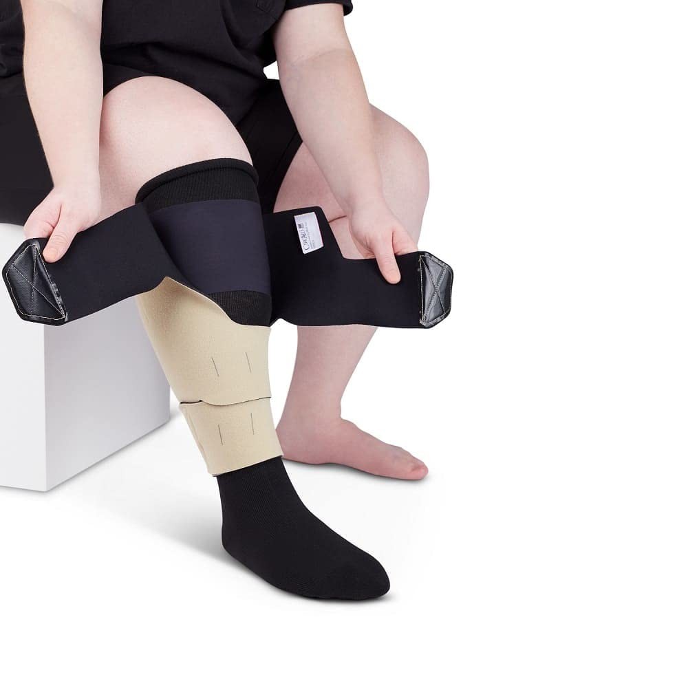 Juxtalite HD Lower Leg System – Easy to Use Adjustable Compression Wrap Garme…