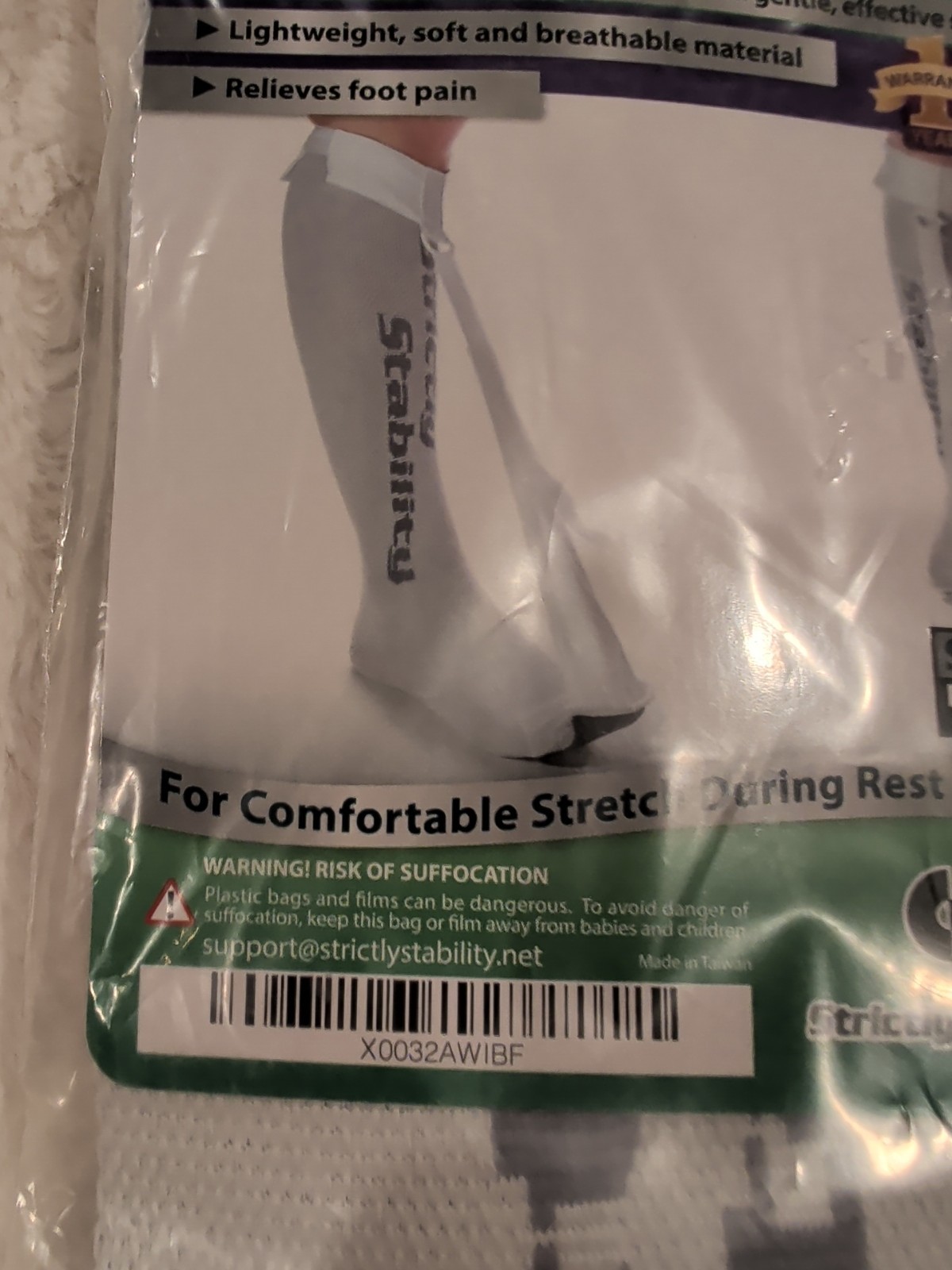 Plantar Fasciitis Night Sock Size Large