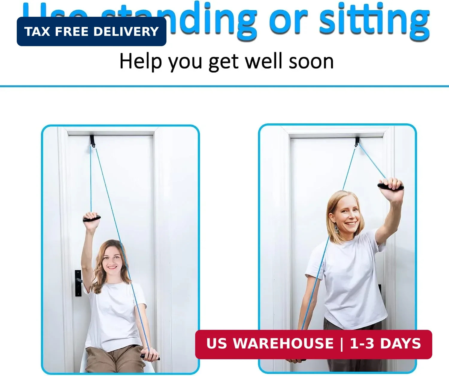 Shoulder Pulley Over The Door Physical Therapy System | Over-the-door exercise p